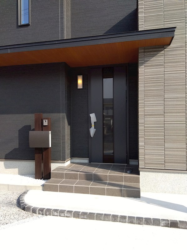 上貫二丁目新築戸建A号地 現地写真（玄関）