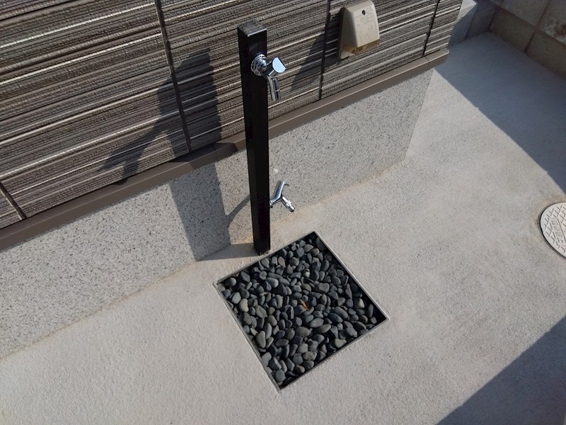 上貫二丁目新築戸建A号地 現地写真（庭）
