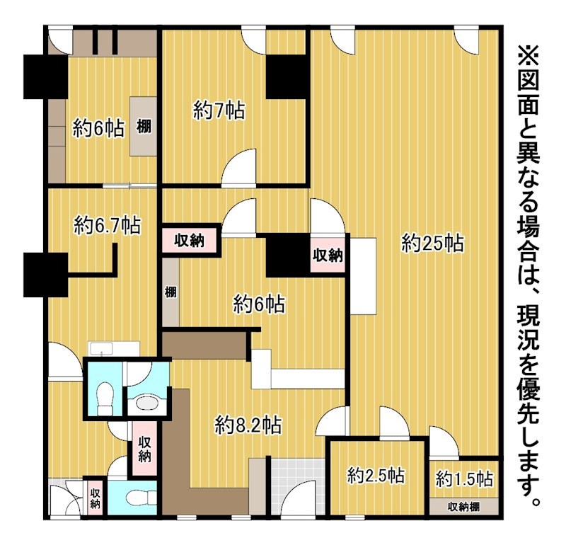 ルナビル 間取図・土地図