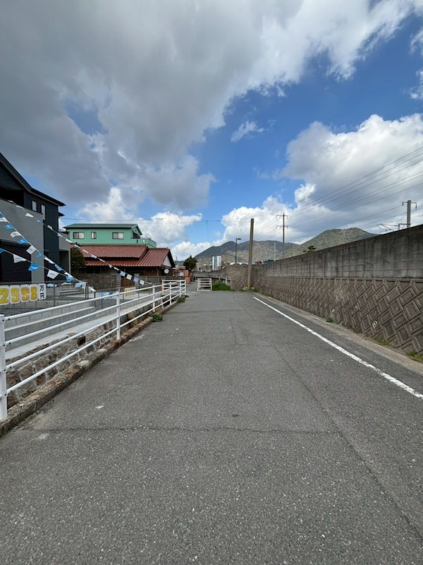 大里本町二丁目新築戸建2号棟　2期 現地写真（前面道路含む現地写真）
