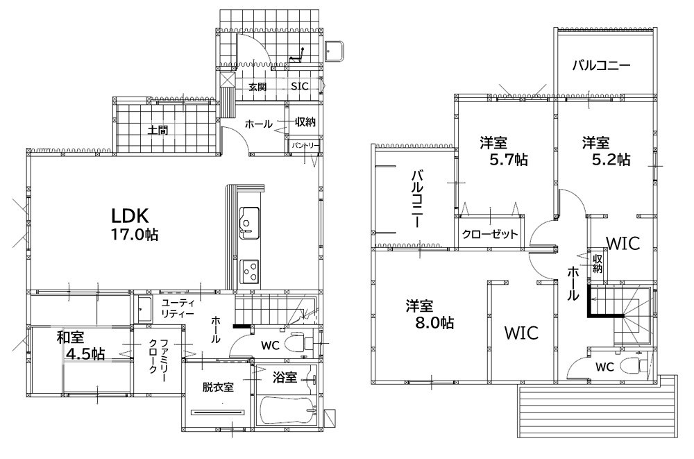 泉ケ浦二丁目新築戸建2号棟　4期 間取図・土地図