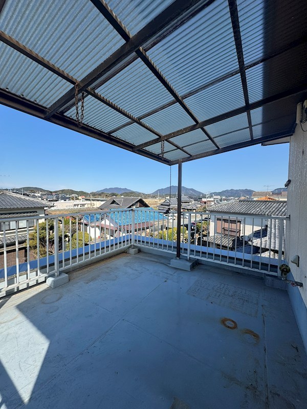 田熊一丁目戸建 現地写真（バルコニー）