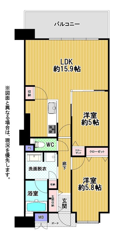 モントーレ香椎浜サーフタワーセンターコート 間取図・土地図