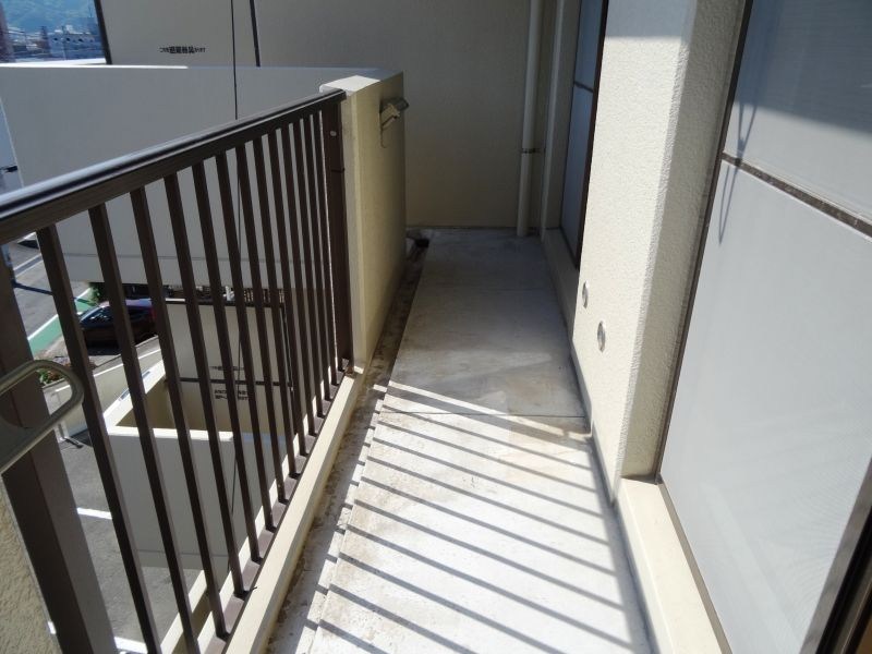 清見マンション 現地写真（バルコニー）
