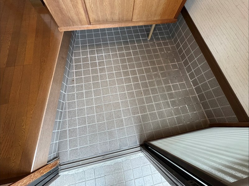 大畑町戸建 現地写真（玄関）