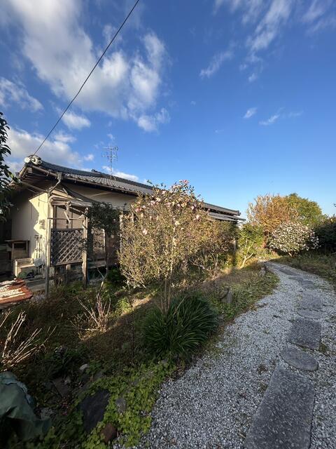 上曽根二丁目戸建 現地写真（庭）