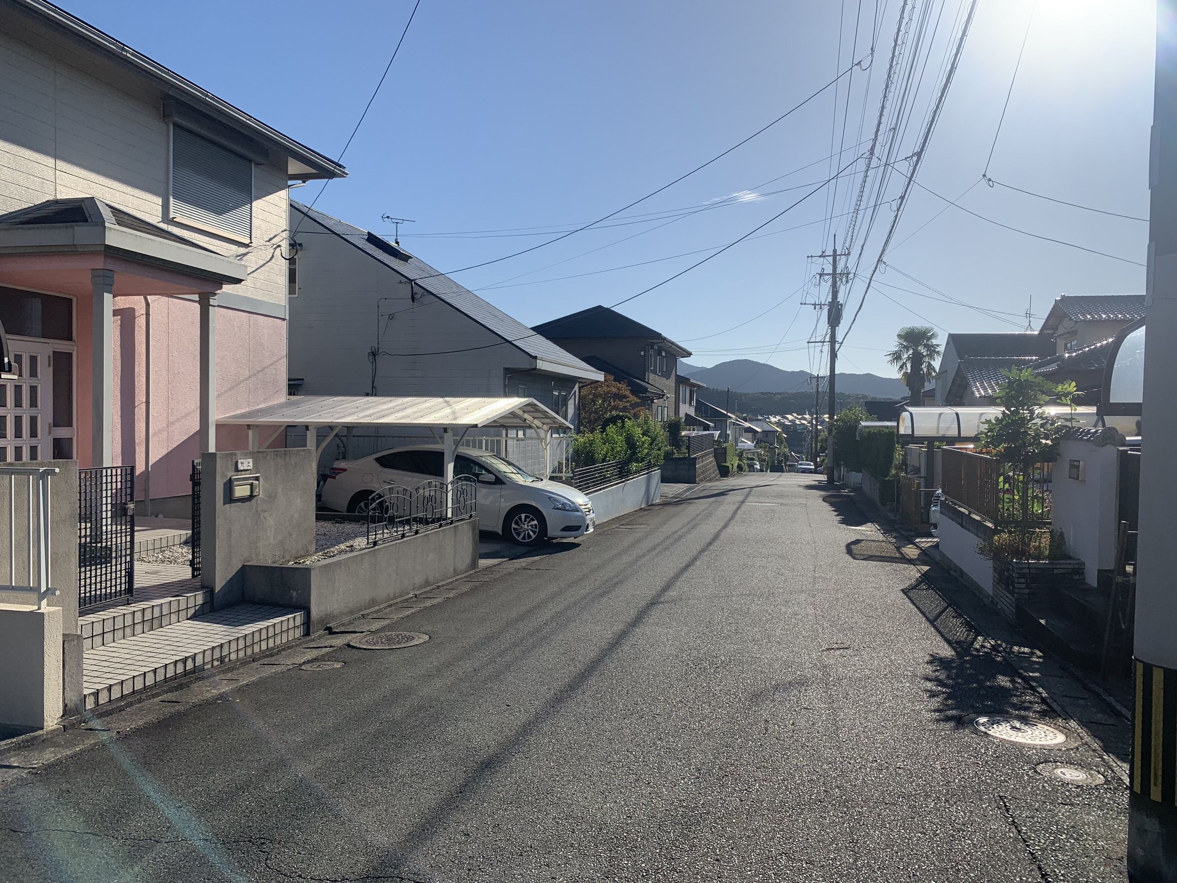 自由ヶ丘南三丁目戸建 現地写真（前面道路含む現地写真）