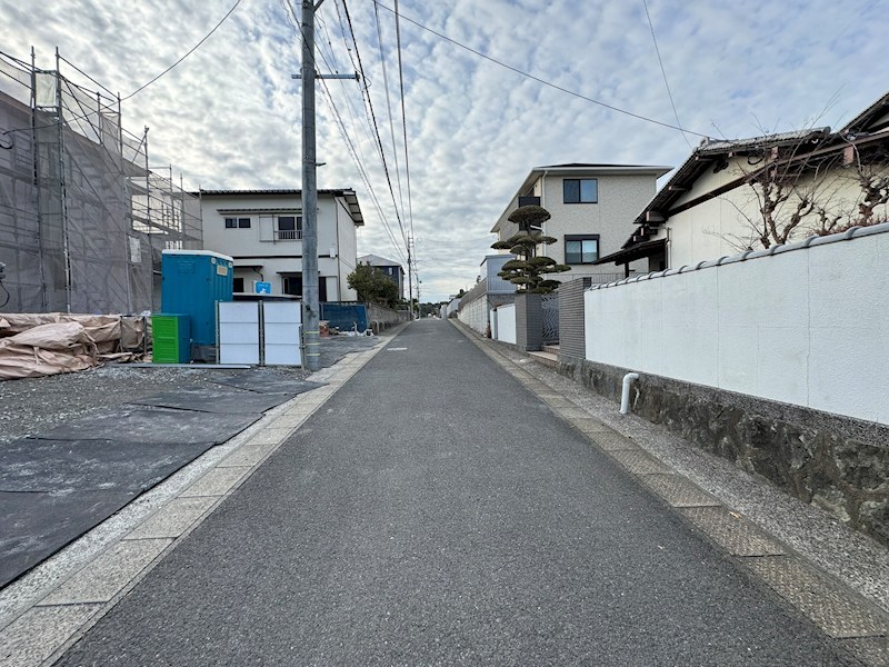 太賀二丁目新築戸建1号棟　2期 現地写真（前面道路含む現地写真）