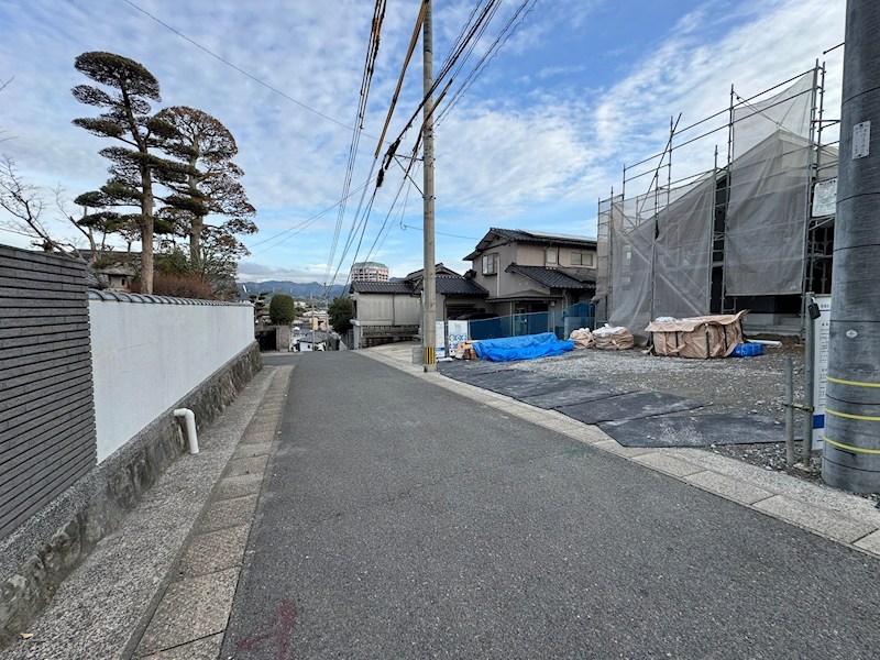 太賀二丁目新築戸建1号棟　2期 現地写真（前面道路含む現地写真）