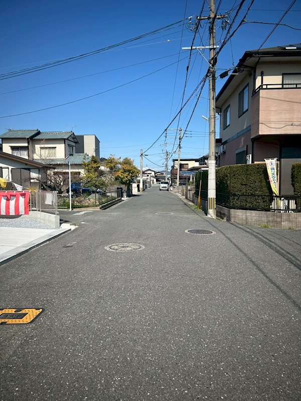 上貫一丁目新築戸建3号地 現地写真