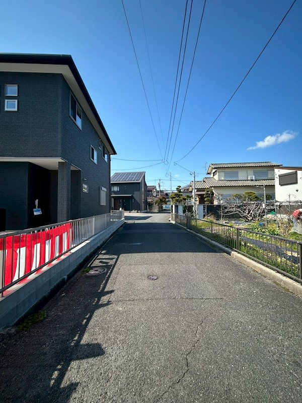 上貫一丁目新築戸建3号地 現地写真