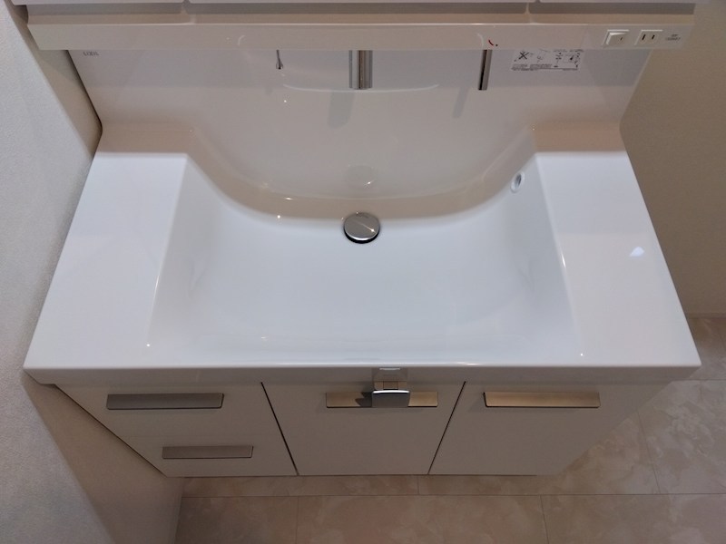 上貫一丁目新築戸建3号地 内観写真（洗面台・洗面所）