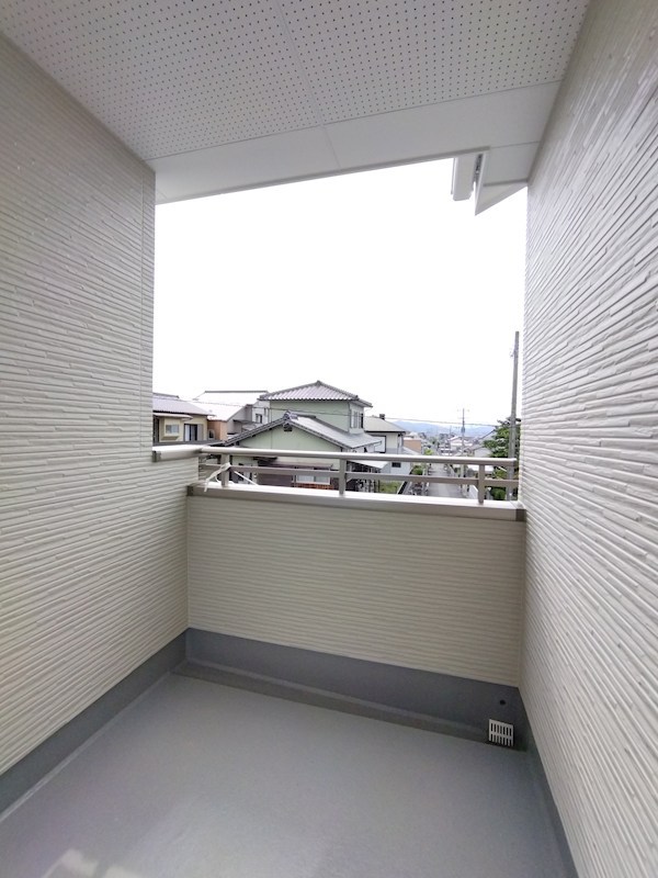大字感田新築戸建1号棟　14期 現地写真（バルコニー）
