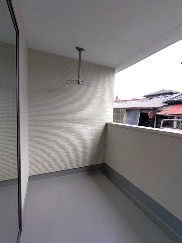 大字感田新築戸建1号棟　14期 現地写真（バルコニー）