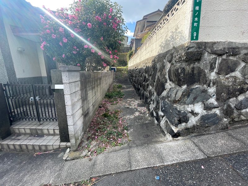 椎ノ木町86番土地 現地写真