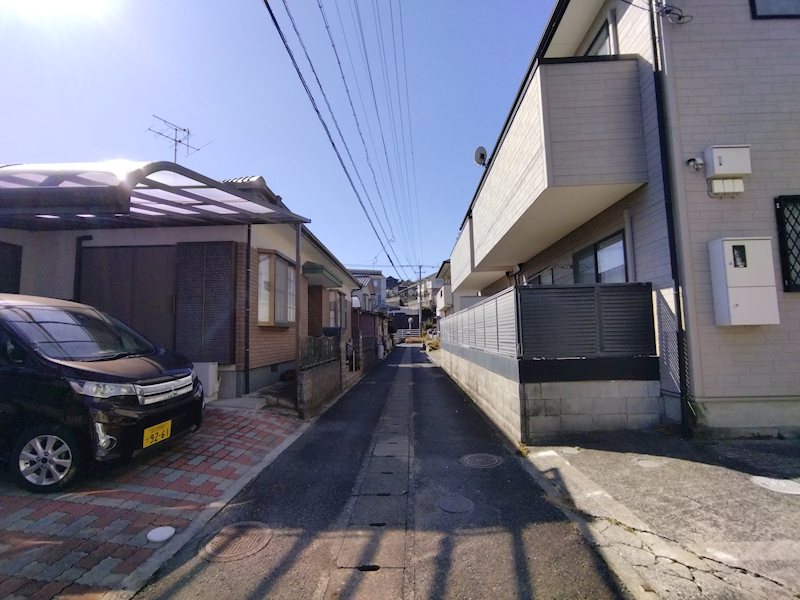 福岡県遠賀郡岡垣町桜台3-31 現地写真（前面道路含む現地写真）