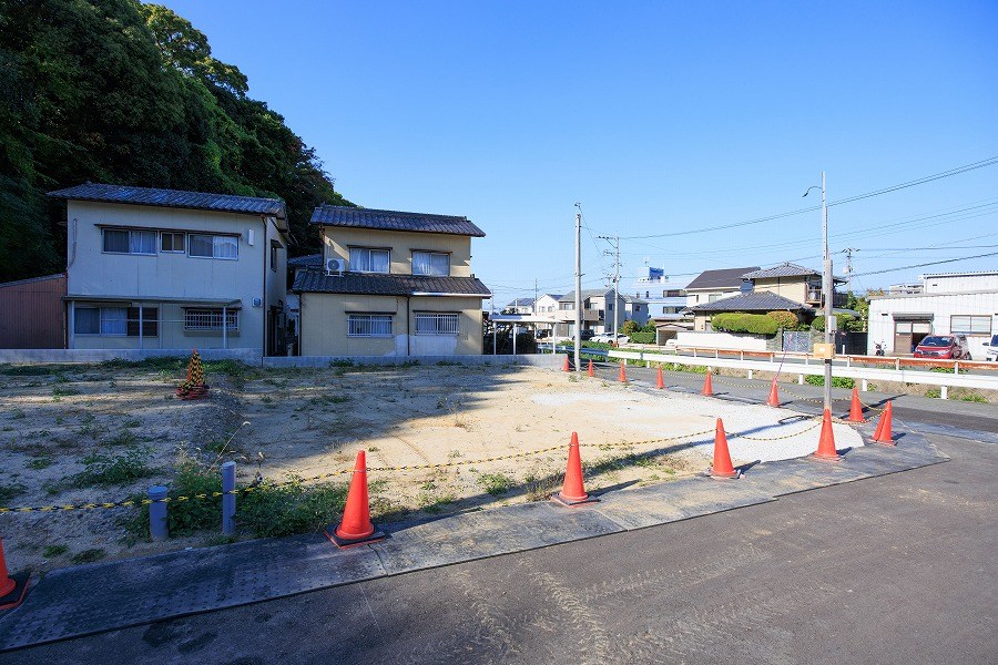 割子川二丁目新築戸建4号地  現地写真（前面道路含む現地写真）
