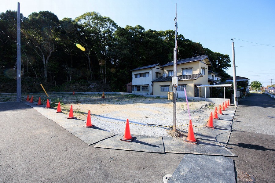 割子川二丁目新築戸建4号地  現地写真（前面道路含む現地写真）