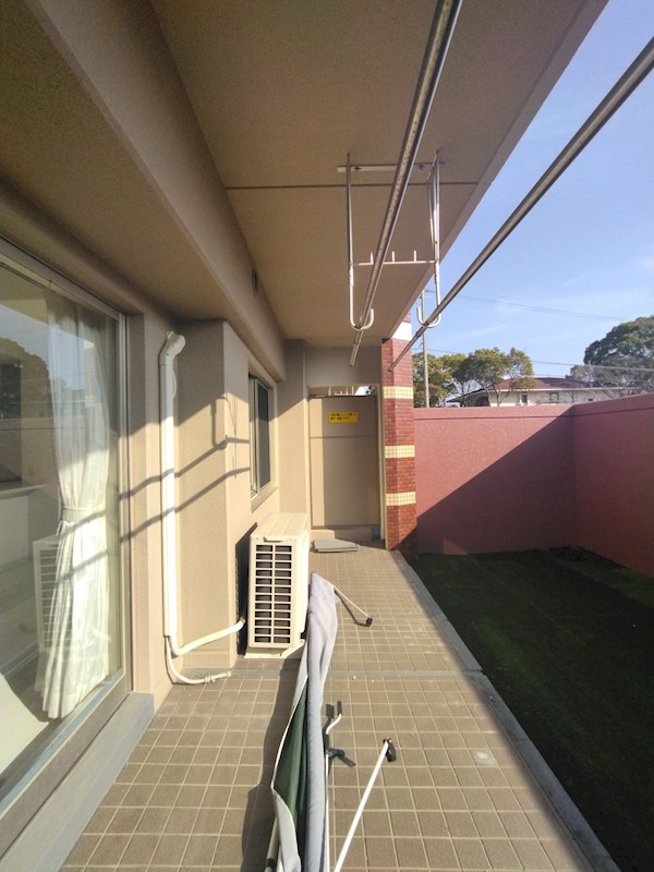 サンパーク折尾学園の丘サウスリッジ 現地写真（バルコニー）
