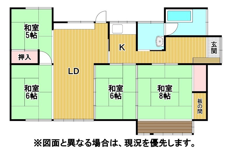 春日台四丁目7番戸建 間取図・土地図