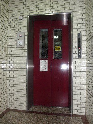 昭和町スカイマンション 共用部写真（ロビー）