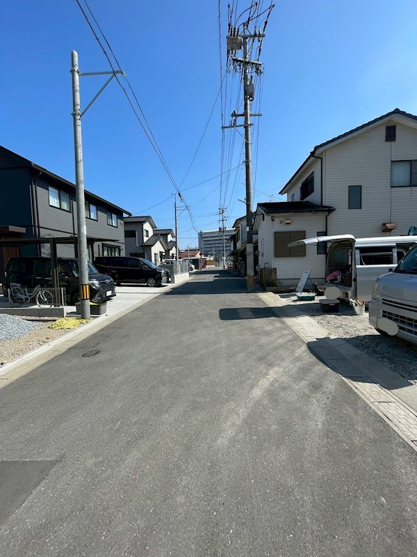 殿町新築戸建1号棟　3期 現地写真（前面道路含む現地写真）