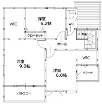 田原新町一丁目新築戸建1号棟　4期 間取図・土地図