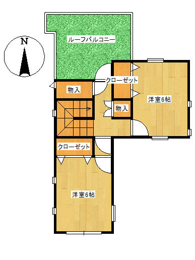 木町四丁目戸建 間取図・土地図