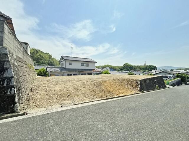 大字感田土地 現地写真（前面道路含む現地写真）