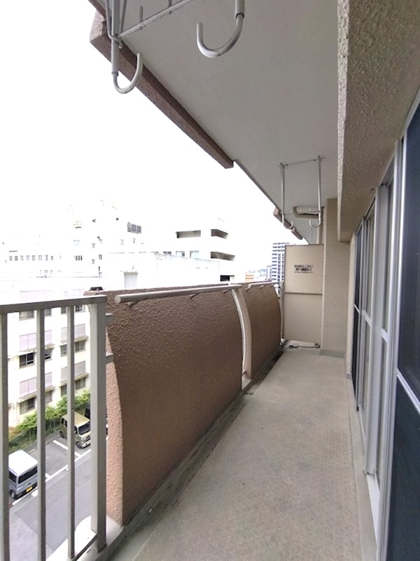 サンシティ金田A棟 現地写真（バルコニー）