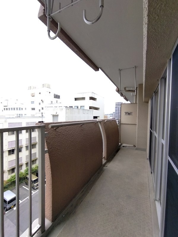 サンシティ金田A棟 現地写真（バルコニー）