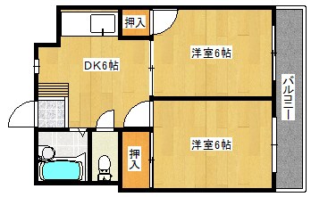 シャトレ松尾 間取図・土地図
