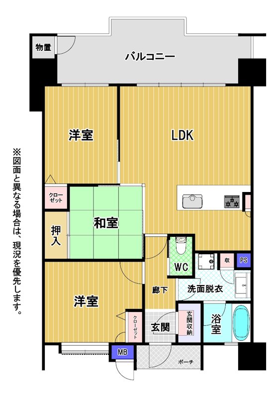 グランドパレス穴生コアステーション 間取図・土地図