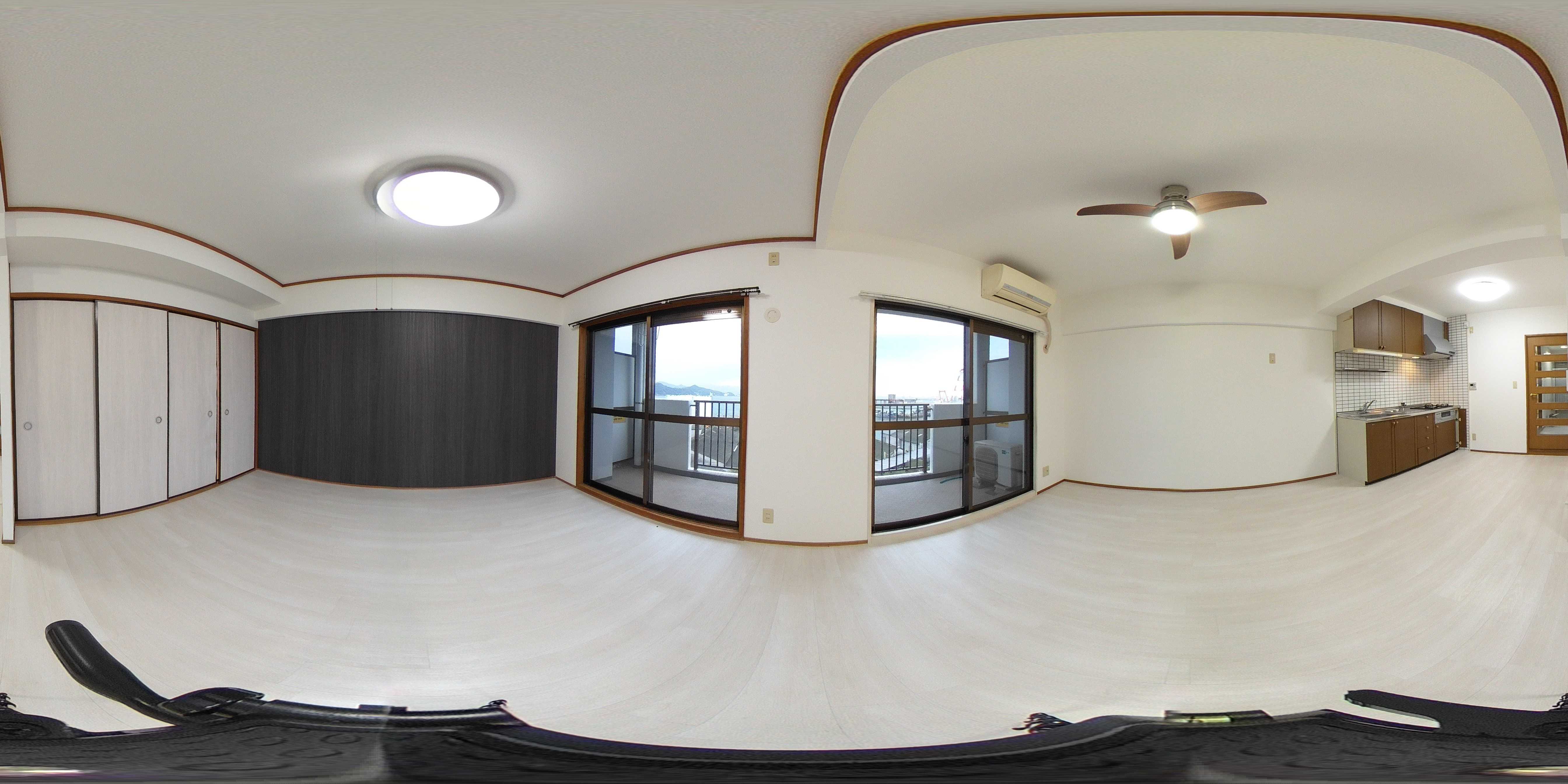 和布刈スカイマンションⅡ番館 内観写真（リビング）