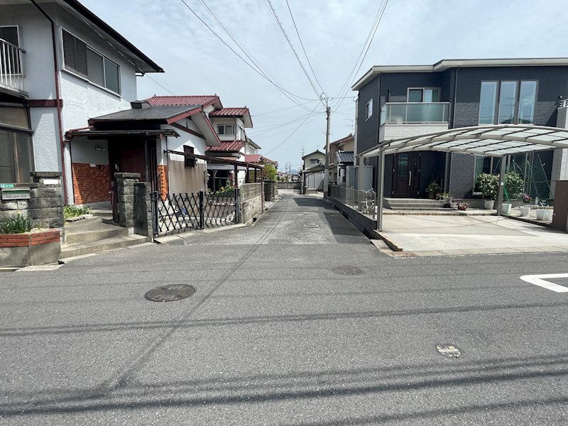 下貫三丁目土地 現地写真（前面道路含む現地写真）