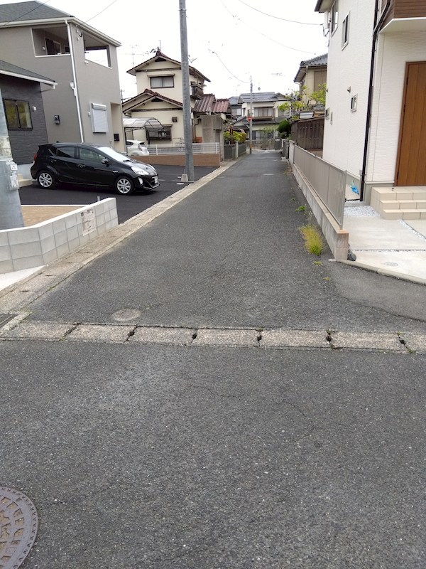 下貫三丁目新築戸建2号棟　第7 現地写真（前面道路含む現地写真）