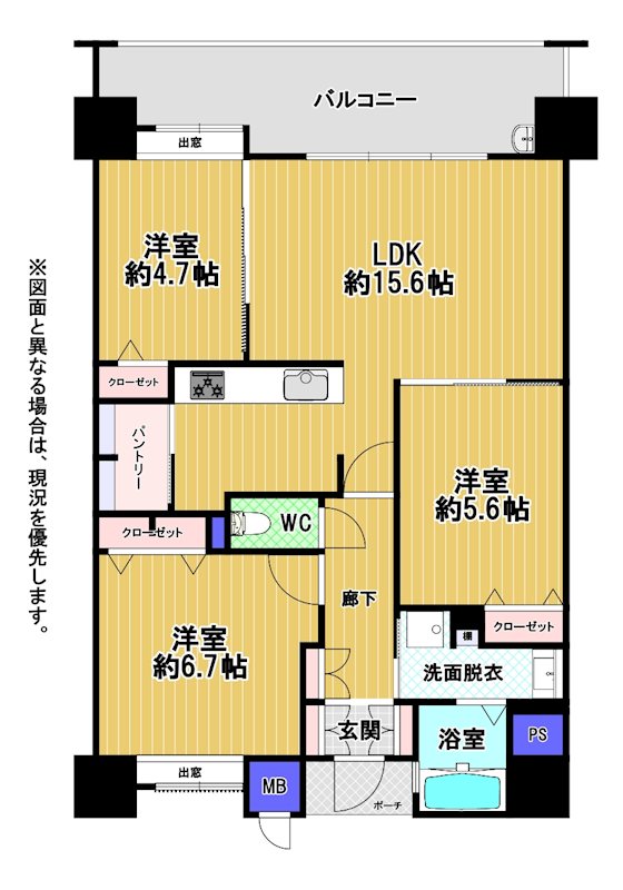 サンパーク青山 間取図・土地図