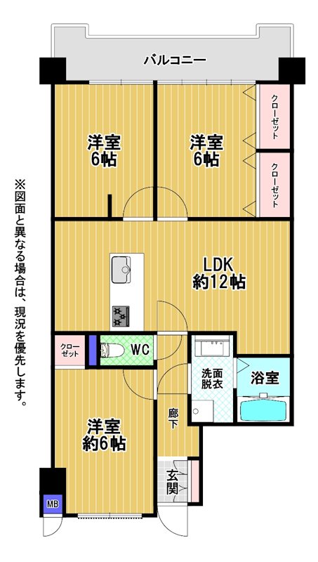 アメニティ富士見 間取図・土地図