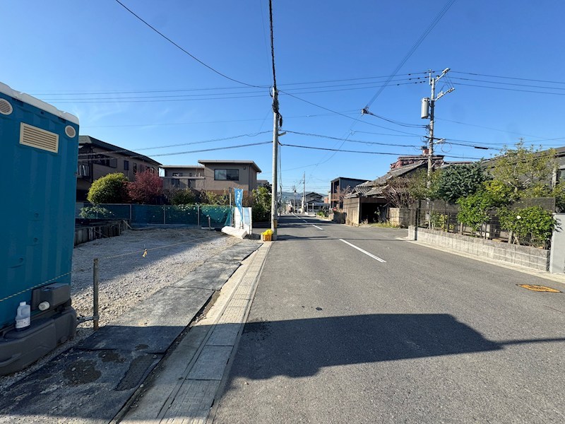 東鳴水三丁目新築戸建1号棟　2期 現地写真（前面道路含む現地写真）