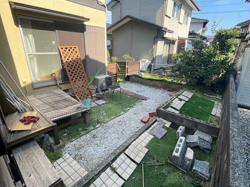 朽網西一丁目戸建 現地写真（庭）