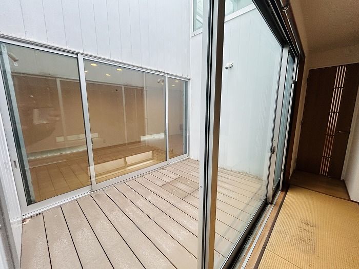 香椎駅東三丁目戸建 現地写真（庭）