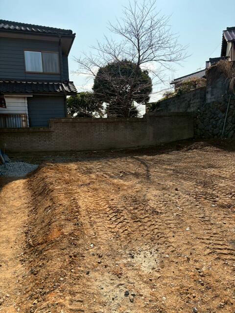 竪林町土地 現地写真