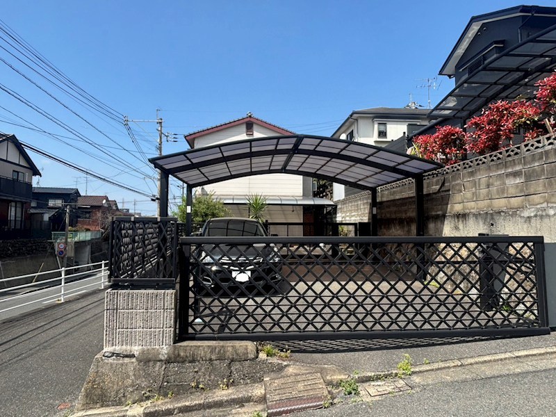 清水五丁目土地 現地写真（前面道路含む現地写真）