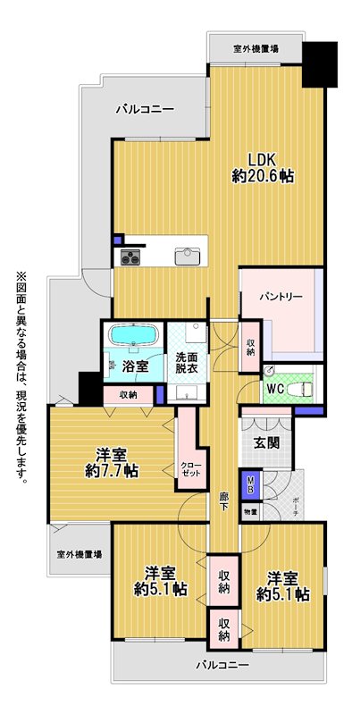 グランドメゾン大濠南 間取図・土地図
