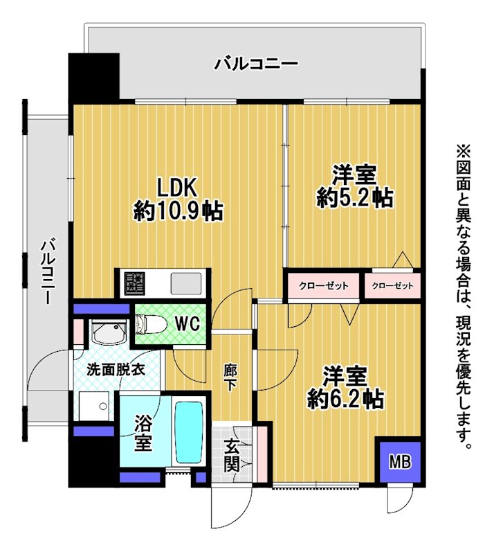ルネッサンス21小倉東 間取図・土地図
