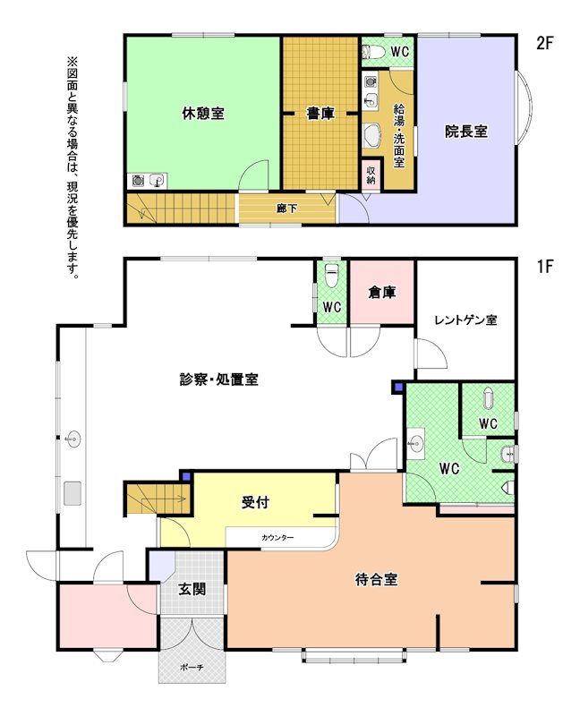 東新町二丁目11番売店舗 間取図・土地図
