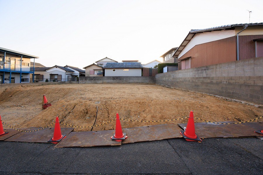 藤原三丁目新築戸建18号地 現地写真