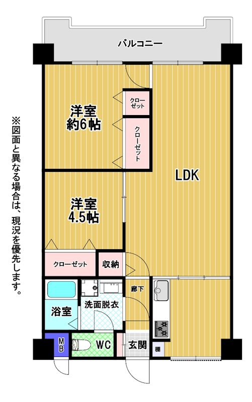 第三住吉ハイツ 間取図・土地図