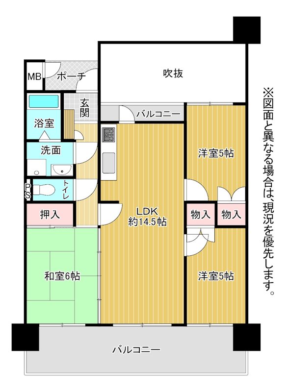 サンライフ浅香  間取図・土地図