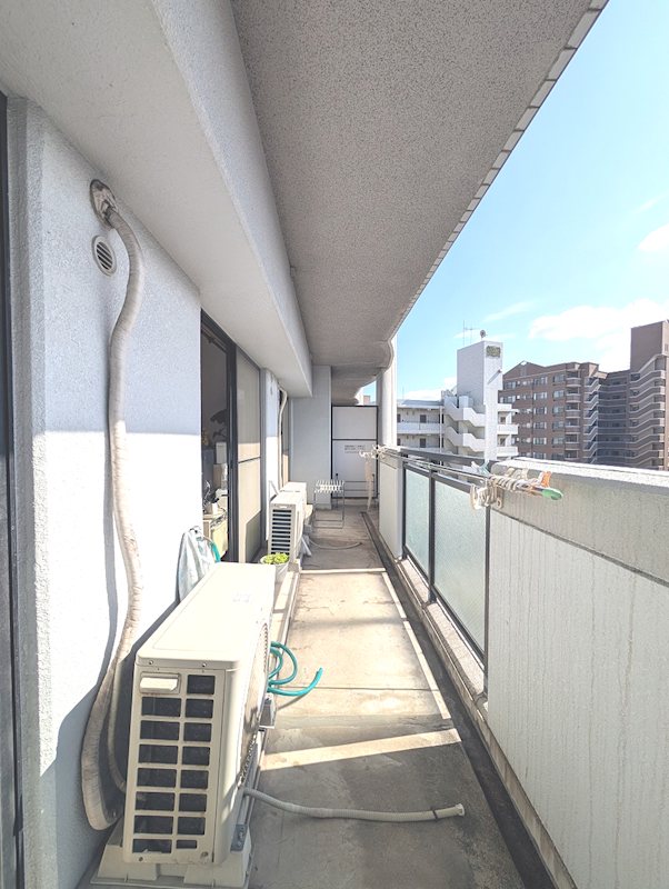 サンライフ浅香  現地写真（バルコニー）